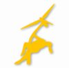 Wind Turbine Thick Stripper - Vinyl Decal Sticker - CHOOSE Size & Color