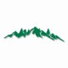 MOUNTAIN RANGE LANDSCAPE Sasquatch - Vinyl Decal Sticker - CHOOSE Size & Color