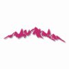 MOUNTAIN RANGE LANDSCAPE Sasquatch - Vinyl Decal Sticker - CHOOSE Size & Color