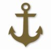 Anchor Nursery Nautical Ship Boat - Vinyl Decal Sticker - CHOOSE Size & Color