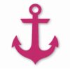 Anchor Nursery Nautical Ship Boat - Vinyl Decal Sticker - CHOOSE Size & Color
