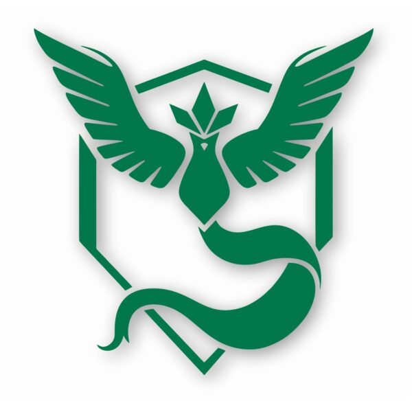 Pokemon Go Team Mystic Logo - Vinyl Decal Sticker - CHOOSE Size & Color