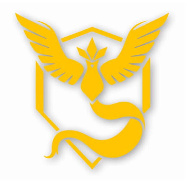 Pokemon Go Team Mystic Logo - Vinyl Decal Sticker - CHOOSE Size & Color