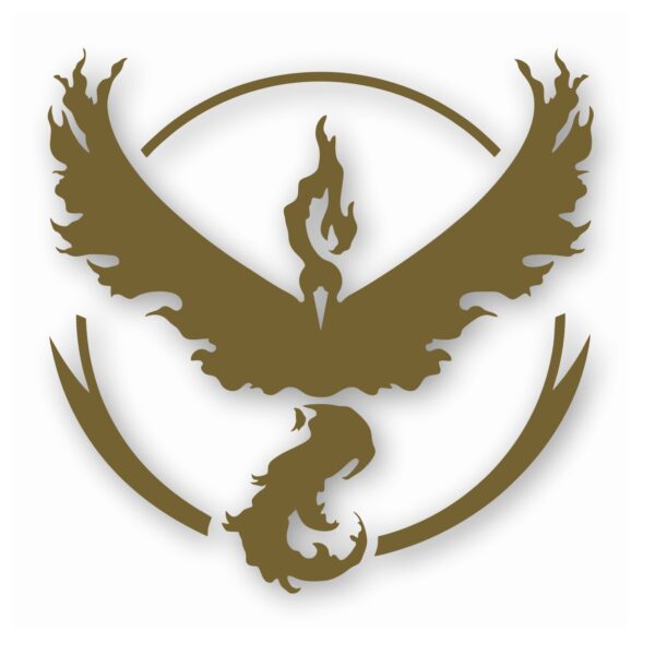 Pokemon Go Team Valor Logo - Vinyl Decal Sticker - CHOOSE Size & Color
