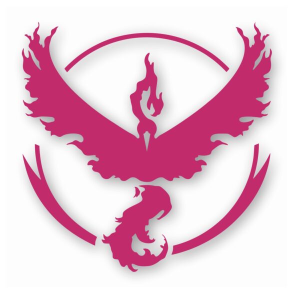 Pokemon Go Team Valor Logo - Vinyl Decal Sticker - CHOOSE Size & Color
