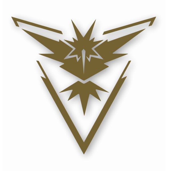 Pokemon Go Team Instinct Logo - Vinyl Decal Sticker - CHOOSE Size & Color