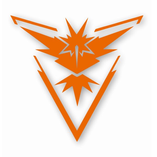 Pokemon Go Team Instinct Logo - Vinyl Decal Sticker - CHOOSE Size & Color