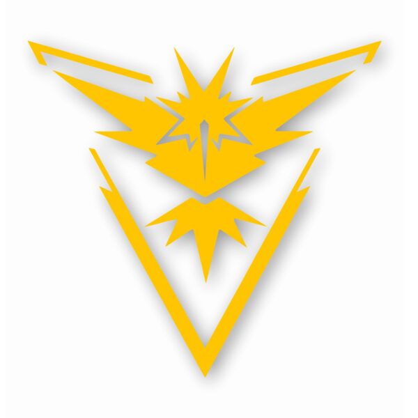 Pokemon Go Team Instinct Logo - Vinyl Decal Sticker - CHOOSE Size & Color