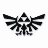 Legend of Zelda Hyrule Crest TriForce- Vinyl Decal Sticker - CHOOSE Size & Color
