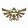 Legend of Zelda Hyrule Crest TriForce- Vinyl Decal Sticker - CHOOSE Size & Color