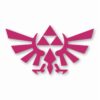 Legend of Zelda Hyrule Crest TriForce- Vinyl Decal Sticker - CHOOSE Size & Color
