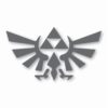 Legend of Zelda Hyrule Crest TriForce- Vinyl Decal Sticker - CHOOSE Size & Color