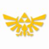 Legend of Zelda Hyrule Crest TriForce- Vinyl Decal Sticker - CHOOSE Size & Color