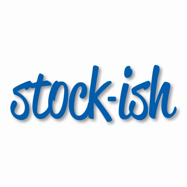 Stockish 1 JDM - Vinyl Decal Sticker - CHOOSE Size & Color