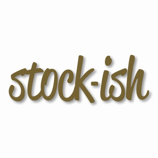 Stockish 1 JDM - Vinyl Decal Sticker - CHOOSE Size & Color