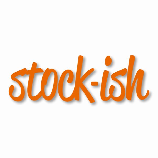 Stockish 1 JDM - Vinyl Decal Sticker - CHOOSE Size & Color