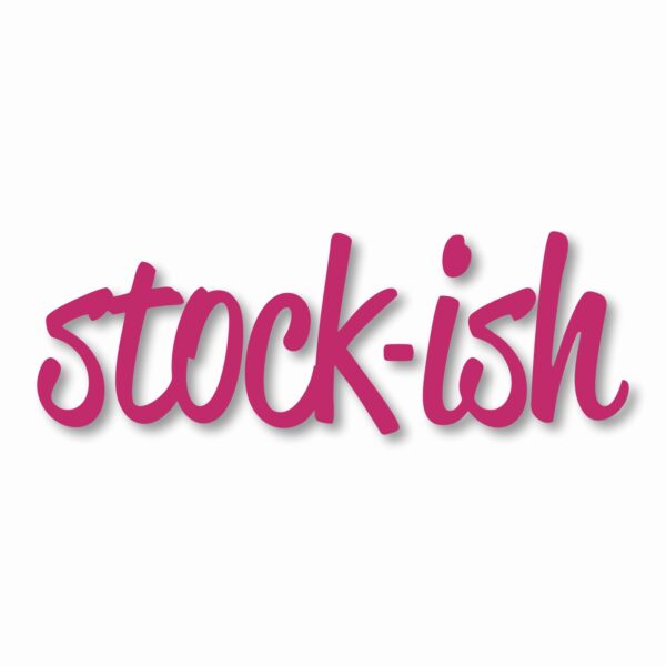 Stockish 1 JDM - Vinyl Decal Sticker - CHOOSE Size & Color