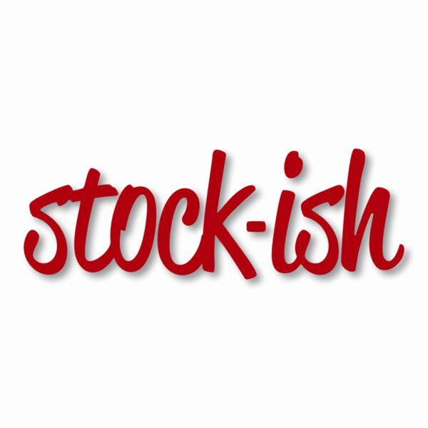 Stockish 1 JDM - Vinyl Decal Sticker - CHOOSE Size & Color