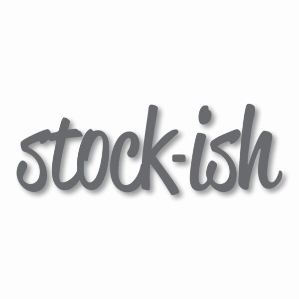 Stockish 1 JDM - Vinyl Decal Sticker - CHOOSE Size & Color