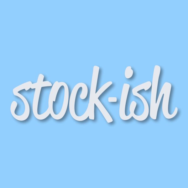 Stockish 1 JDM - Vinyl Decal Sticker - CHOOSE Size & Color