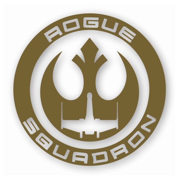 Star Wars Rogue Squadron - Vinyl Decal Sticker - CHOOSE Size & Color
