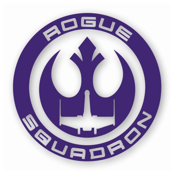 Star Wars Rogue Squadron - Vinyl Decal Sticker - CHOOSE Size & Color