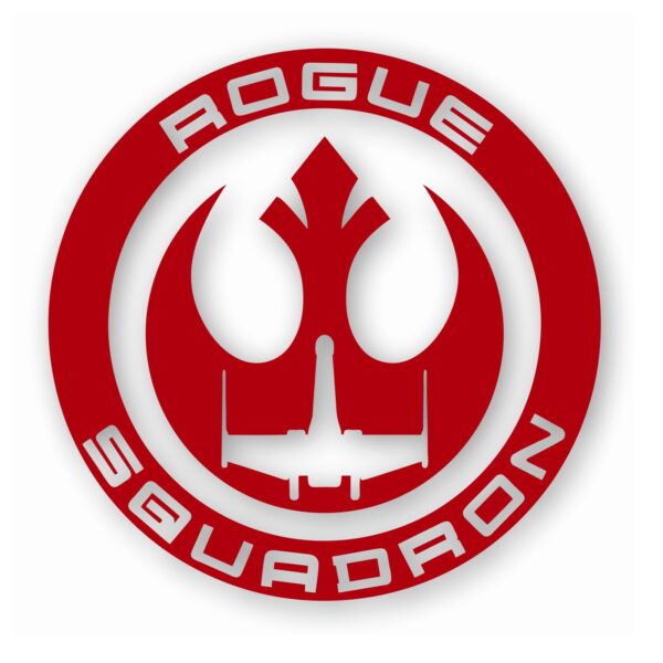 Star Wars Rogue Squadron - Vinyl Decal Sticker - CHOOSE Size & Color