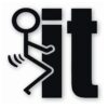 F*ck It Stick Figure - Vinyl Decal Sticker - CHOOSE Size & Color