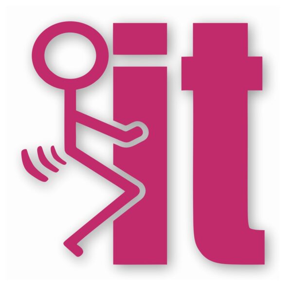 F*ck It Stick Figure - Vinyl Decal Sticker - CHOOSE Size & Color