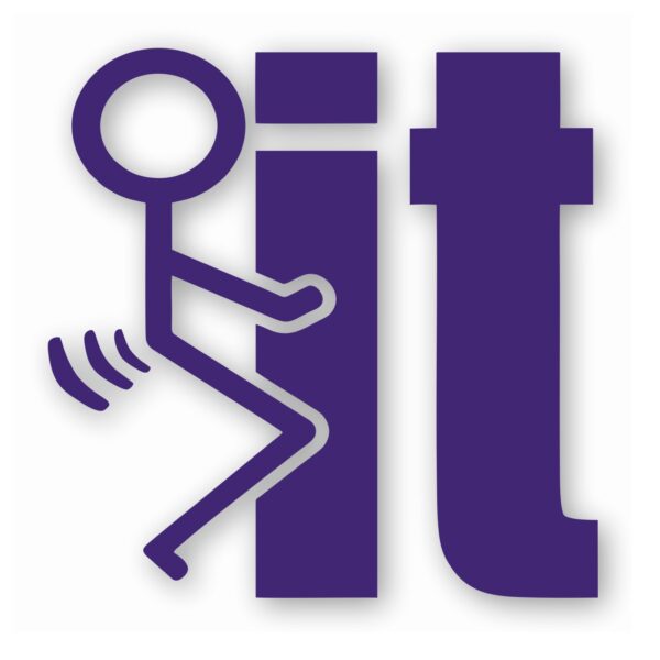 F*ck It Stick Figure - Vinyl Decal Sticker - CHOOSE Size & Color