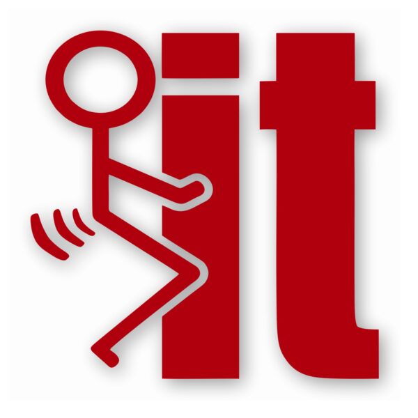 F*ck It Stick Figure - Vinyl Decal Sticker - CHOOSE Size & Color