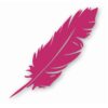 Feather Tribal Nursery Baby Bird - Vinyl Decal Sticker - CHOOSE Size & Color