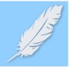 Feather Tribal Nursery Baby Bird - Vinyl Decal Sticker - CHOOSE Size & Color