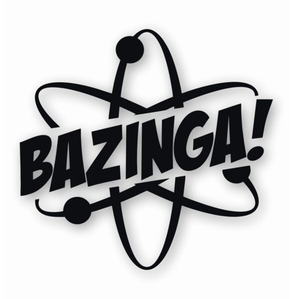 Bazinga! - Vinyl Decal Sticker - CHOOSE Size & Color