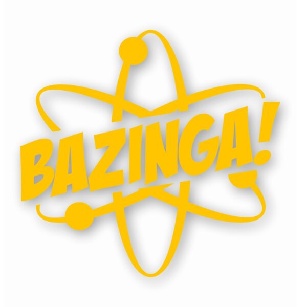 Bazinga! - Vinyl Decal Sticker - CHOOSE Size & Color