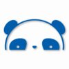 Panda Peeking - Vinyl Decal Sticker - CHOOSE Size & Color