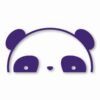 Panda Peeking - Vinyl Decal Sticker - CHOOSE Size & Color