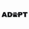 ADOPT A Pet Paw Rescue - Vinyl Decal Sticker - CHOOSE Size & Color