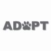ADOPT A Pet Paw Rescue - Vinyl Decal Sticker - CHOOSE Size & Color