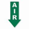 Air Arrow Down - Vinyl Decal Sticker - CHOOSE Size & Color