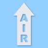 Air Arrow Up - Vinyl Decal Sticker - CHOOSE Size & Color