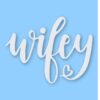Wifey Wife Love Heart - Vinyl Decal Sticker - CHOOSE Size & Color
