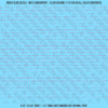 ASG Waterslide Decals - Retro Script Lettering Numbers 1/16"