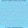ASG Waterslide Decals - Retro Script Lettering Numbers 1/16"