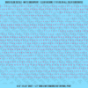 ASG Waterslide Decals - Retro Script Lettering Numbers 3/32"