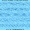 ASG Waterslide Decals - Retro Script Lettering Numbers 1/8"