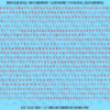 ASG Waterslide Decals - Retro Script Lettering Numbers 1/8"