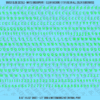 ASG Waterslide Decals - Retro Script Lettering Numbers 3/16"