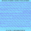 ASG Waterslide Decals - Retro Script Lettering Numbers 3/16"