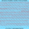 ASG Waterslide Decals - Retro Script Lettering Numbers 3/16"
